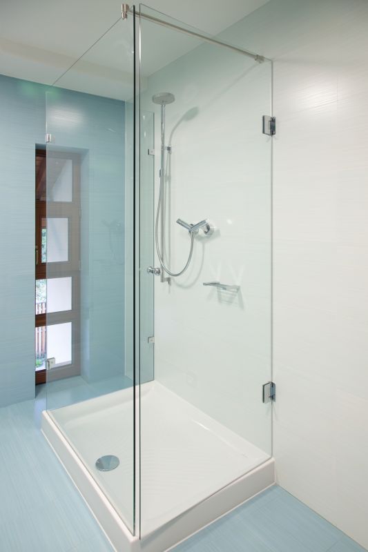Completed Modern Shower